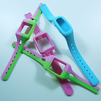 兒（ér）童手表帶,電話手表帶,雙色矽膠表帶