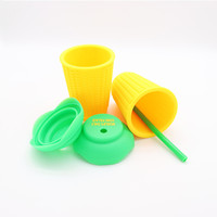玉米杯,矽膠杯,環（huán）保矽膠杯